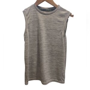 Tek Gear Dry Tek Grey and Black Sleeveless Tank Top Size L (14/16)